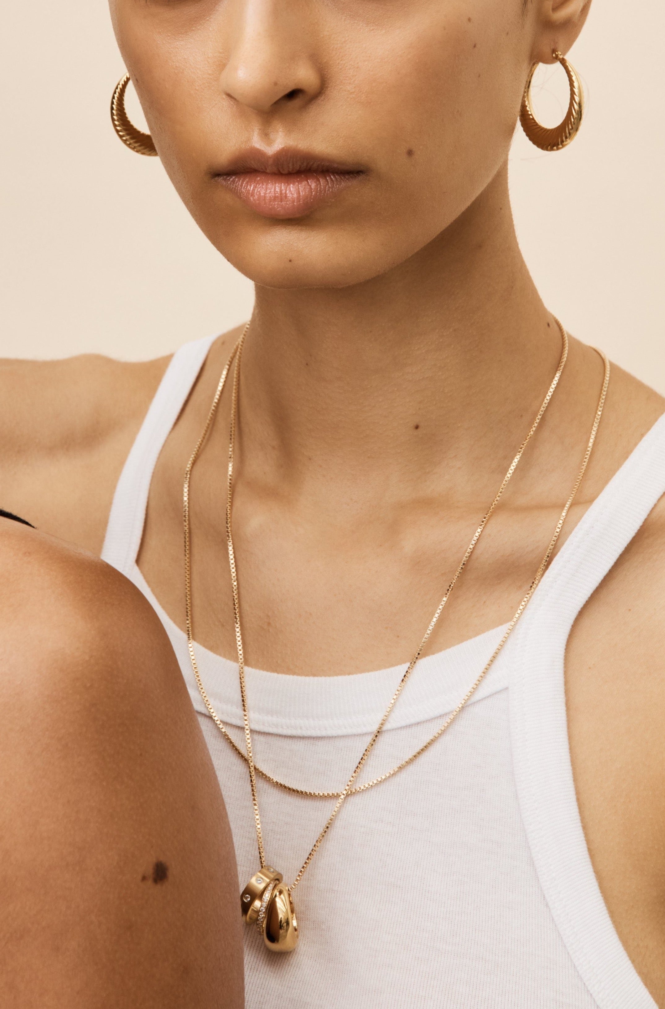 Small Spiral Hoops Earrings bagatiba 