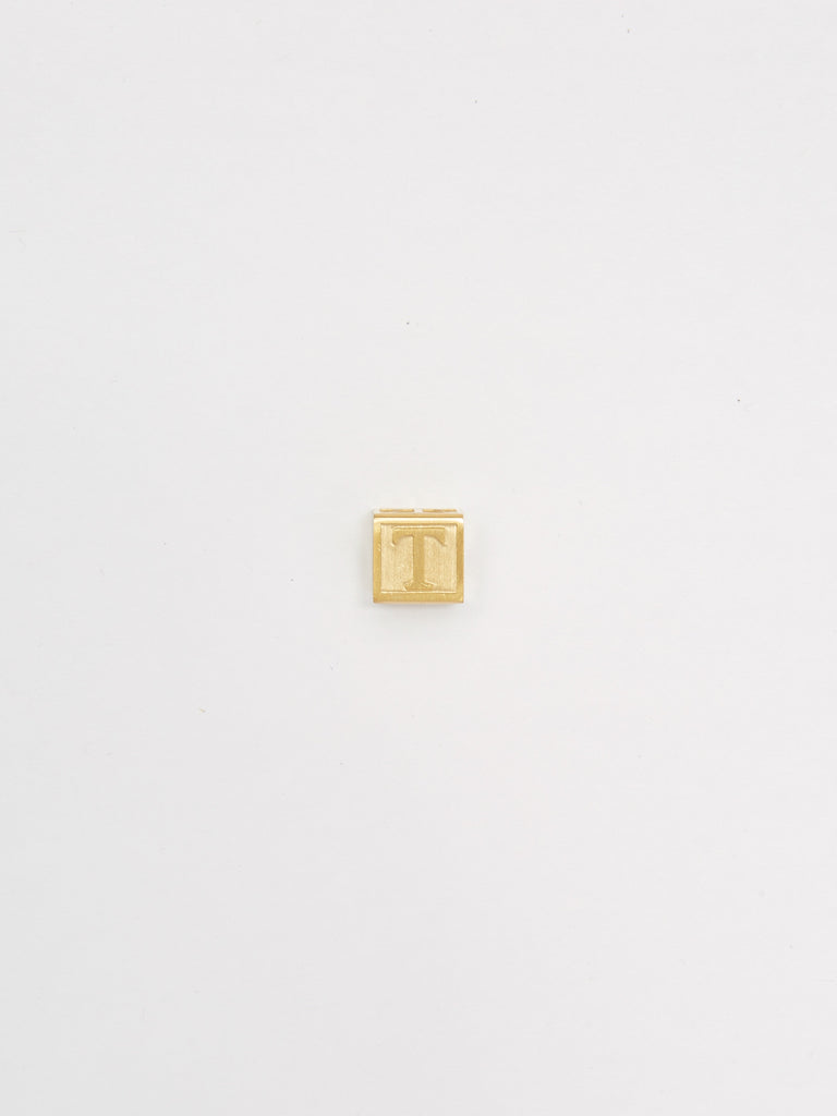 "T" Letter Block