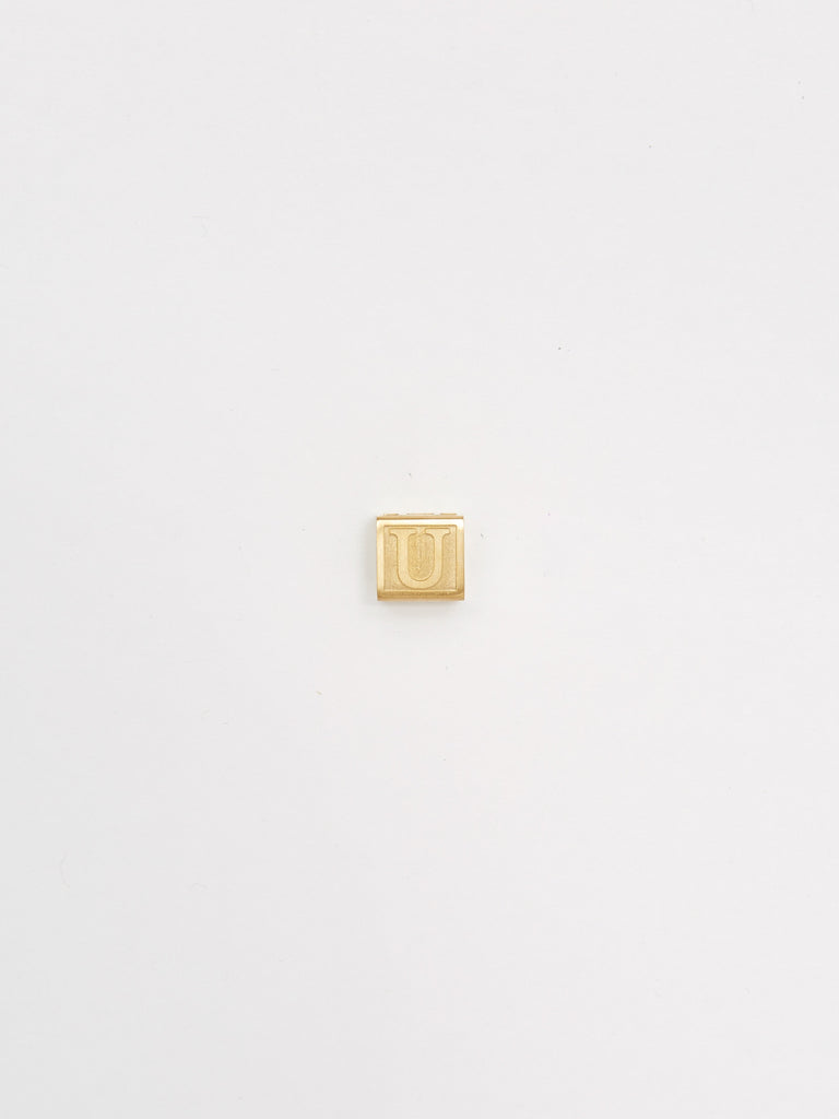 "U" Letter Block