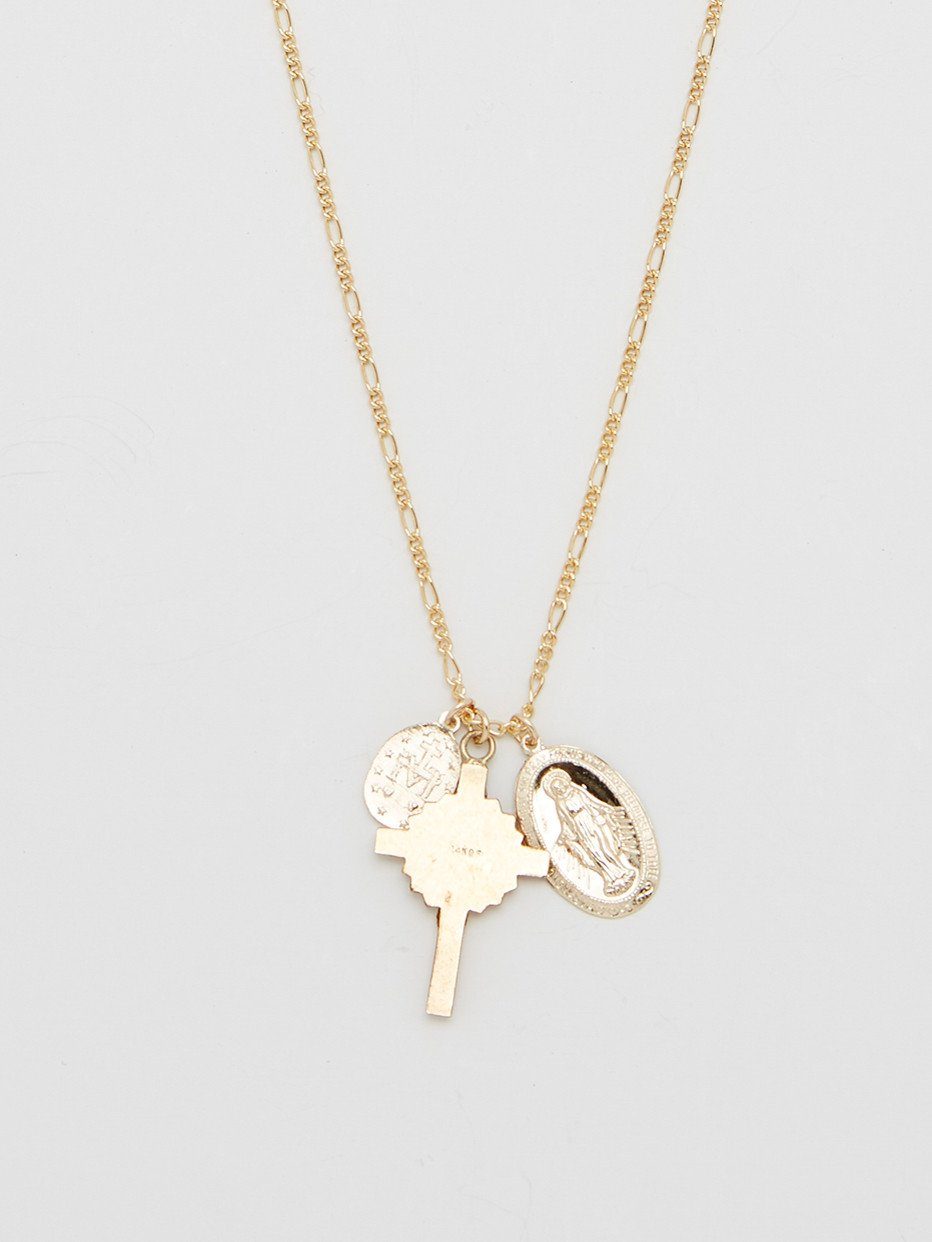 Detail view flat lay of the Vintage D3C Necklace Necklace Bagatiba 