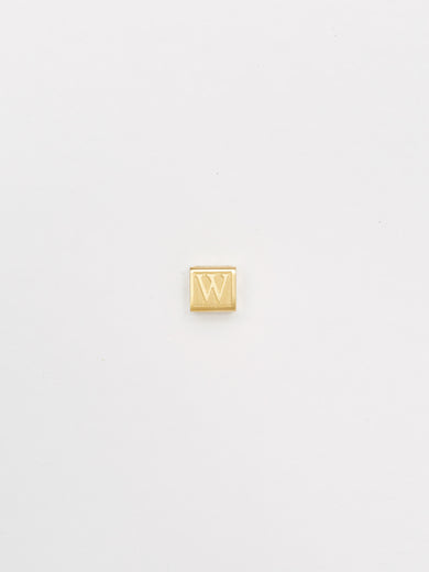 "W" Letter Block