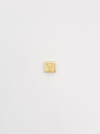 "Y" Letter Block